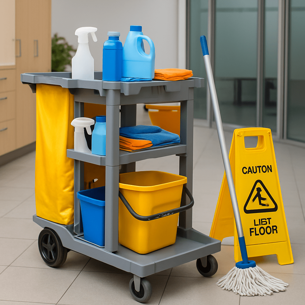 What Equipment Do Commercial Cleaners Use?