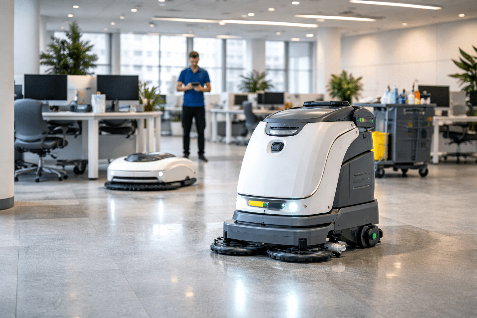 The Role of Robots in Commercial and Industrial Cleaning